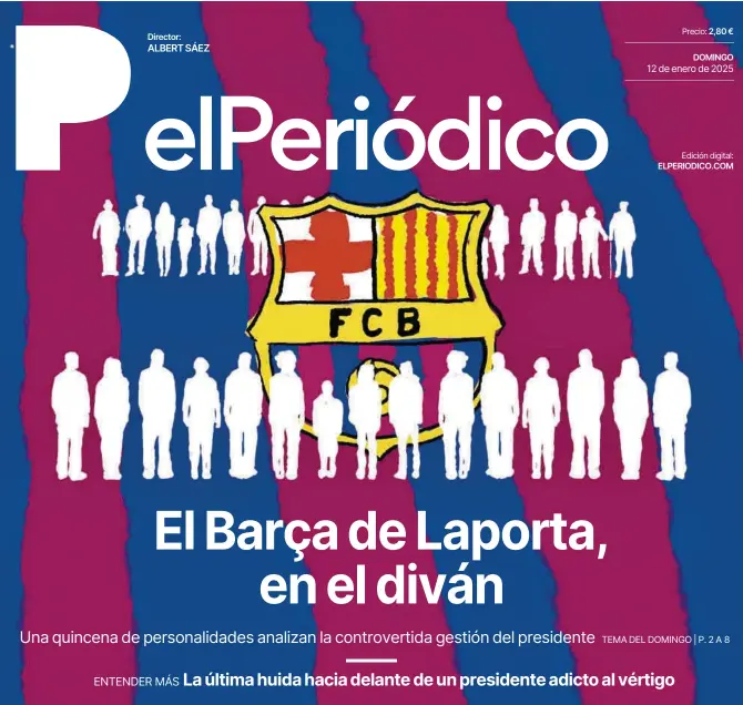 EL BARÇA DE LAPORTA, EN EL DIVÁN