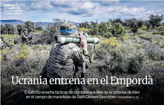 UCRANIA ENTRENA EN EL EMPORDÀ