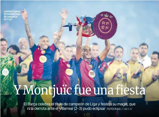 Y MONTJUÏC FUE UNA FIESTA