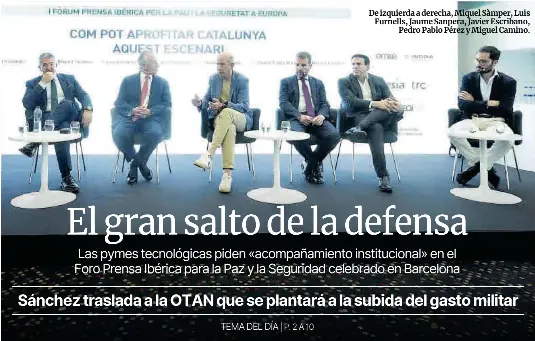 EL GRAN SALTO DE LA DEFENSA
