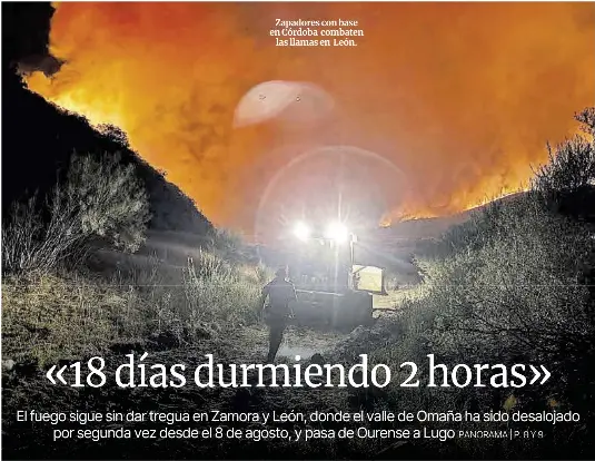 «18 DÍAS DURMIENDO 2 HORAS»