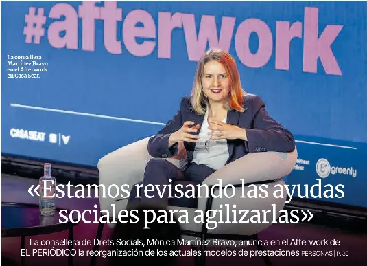 «ESTAMOS REVISANDO LAS AYUDAS SOCIALES PARA AGILIZARLAS»