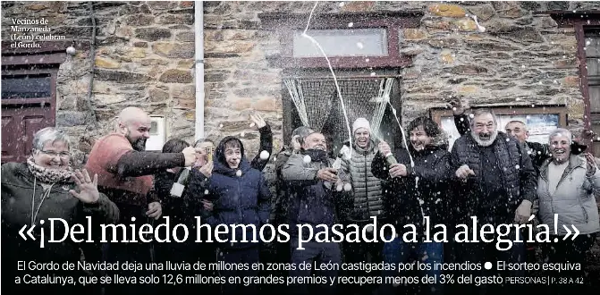 «¡DEL MIEDO HEMOS PASADO A LA ALEGRÍA!»