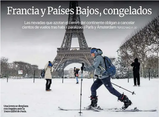 FRANCIA Y PAÍSES BAJOS, CONGELADOS