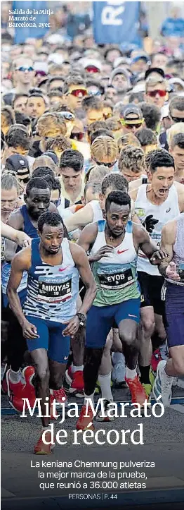 MITJA MARATÓ DE RÉCORD