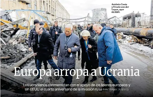 EUROPA ARROPA A UCRANIA