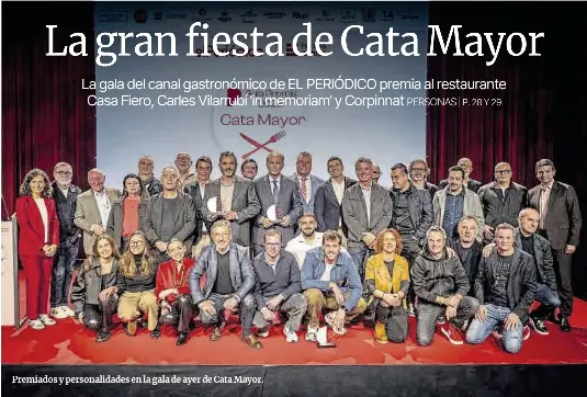 LA GRAN FIESTA DE CATA MAYOR