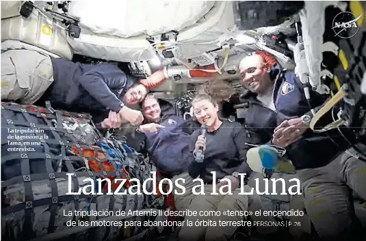 LANZADOS A LA LUNA