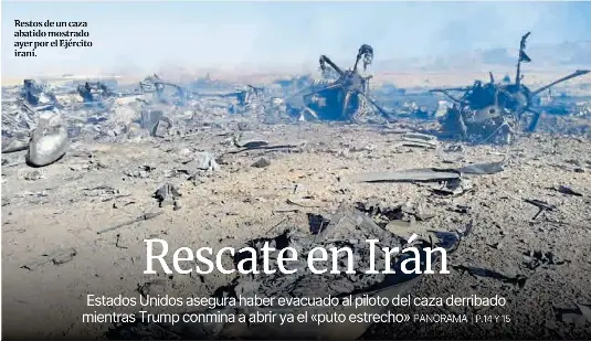 RESCATE EN IRÁN