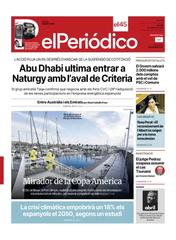 El Periódico - Català - 18 4월 2024