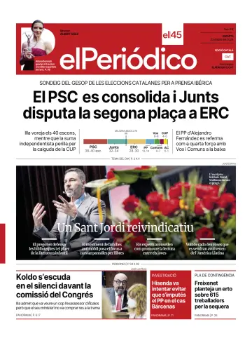 El Periódico - Català - 23 4월 2024