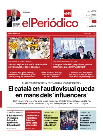 El Periódico - Català - 11 May 2024