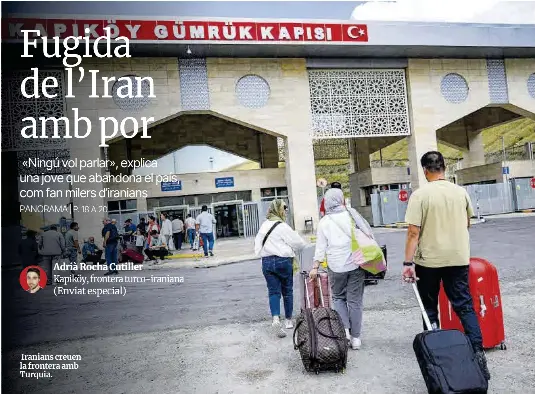 FUGIDA DE L’IRAN AMB POR