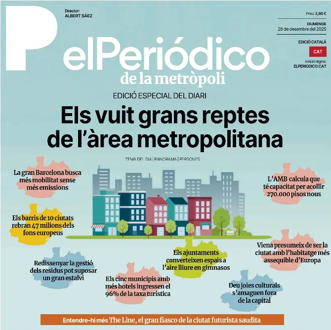 ELS VUIT GRANS REPTES DE L’ÀREA METROPOLITANA
