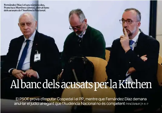AL BANC DELS ACUSATS PER LA KITCHEN