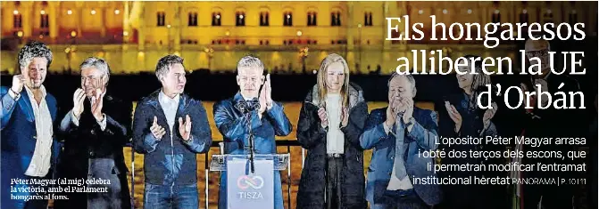 ELS HONGARESOS ALLIBEREN LA UE D’ORBÁN