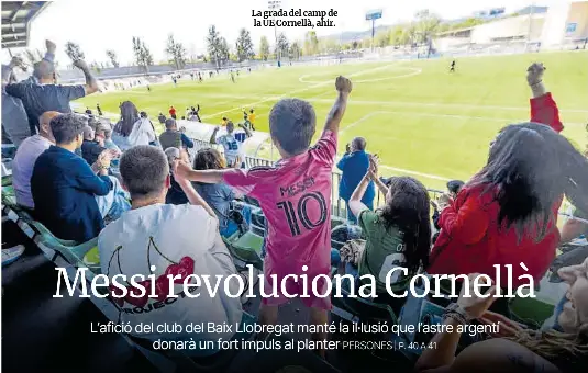 MESSI REVOLUCIONA CORNELLÀ