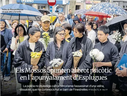 ELS MOSSOS APUNTEN AL BROT PSICÒTIC EN L’APUNYALAMENT D’ESPLUGUES