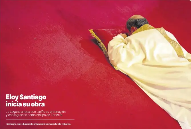 ELOY SANTIAGO INICIA SU OBRA