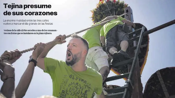 TEJINA PRESUME DE SUS CORAZONES