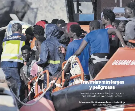 TRAVESÍAS MÁS LARGAS Y PELIGROSAS