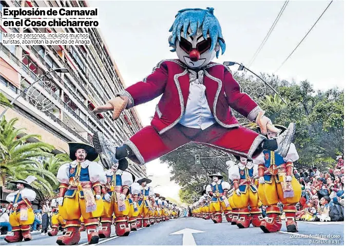 EXPLOSIÓN DE CARNAVAL EN EL COSO CHICHARRERO