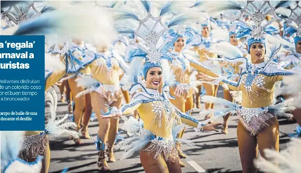ARONA ‘REGALA’ SU CARNAVAL A LOS TURISTAS