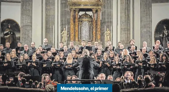 MENDELSSOHN, EL PRIMER PASO DE SEMANA SANTA