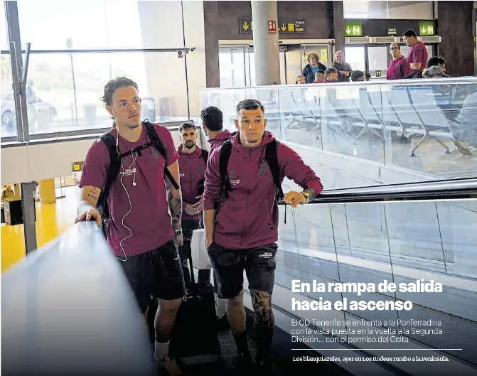 EN LA RAMPA DE SALIDA HACIA EL ASCENSO