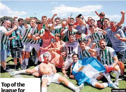 TOP OF THE LEAGUE FOR TORREMOLINOS