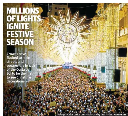 MILLIONS OF LIGHTS IGNITE FESTIVE SEASON