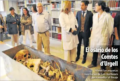 EL OSARIO DE LOS COMTES D’URGELL
