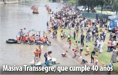 MASIVA TRANSSEGRE, QUE CUMPLE 40 AÑOS