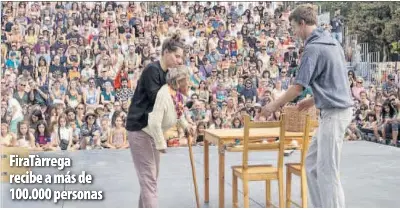 FIRATÀRREGA RECIBE A MÁS DE 100.000 PERSONAS