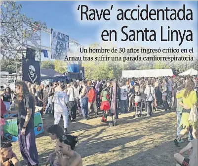 ‘RAVE’ ACCIDENTADA EN SANTA LINYA