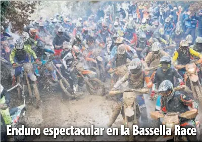 ENDURO ESPECTACULAR EN LA BASSELLA RACE