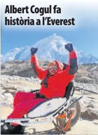 ALBERT COGUL FA HISTÒRIA A L’EVEREST