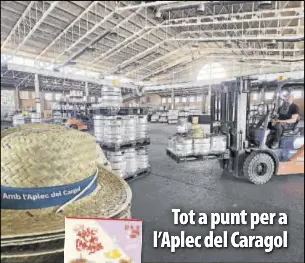 TOT A PUNT PER A L’APLEC DEL CARAGOL