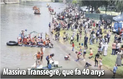 MASSIVA TRANSSEGRE, QUE FA 40 ANYS