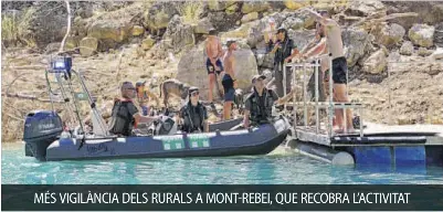 MÉS VIGILÀNCIA DELS RURALS A MONTREBEI, QUE RECOBRA L’ACTIVITAT