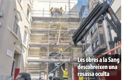 LES OBRES A LA SANG DESCOBREIXEN UNA ROSASSA OCULTA
