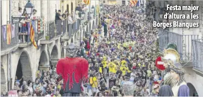 FESTA MAJOR D’ALTURA A LES BORGES BLANQUES