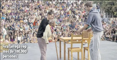 FIRATÀRREGA REP MÉS DE 100.000 PERSONES