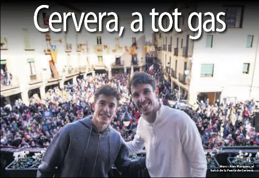 CERVERA, A TOT GAS