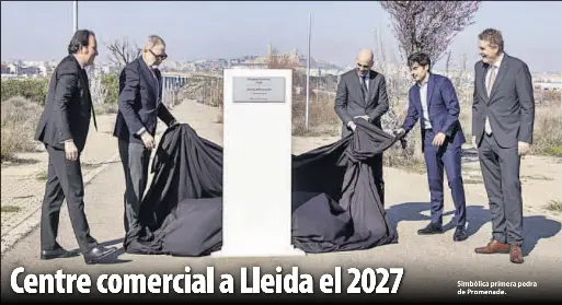 CENTRE COMERCIAL A LLEIDA EL 2027