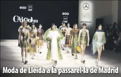 MODA DE LLEIDA A LA PASSAREL·LA DE MADRID