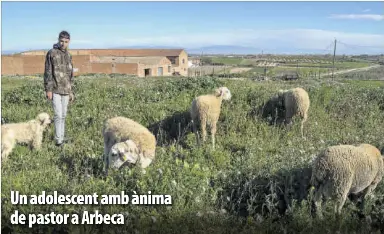 UN ADOLESCENT AMB ÀNIMA DE PASTOR A ARBECA