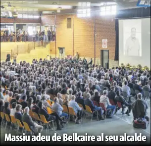 MASSIU ADEU DE BELLCAIRE AL SEU ALCALDE