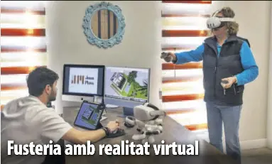 FUSTERIA AMB REALITAT VIRTUAL
