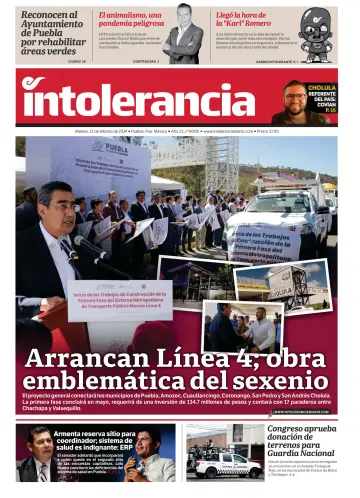 Intolerancia Diario - 13 Feb 2024